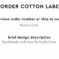PPLR_HIDDEN_PRODUCT Reorder Previous Label Design - COTTON