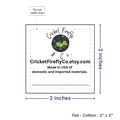PPLR_HIDDEN_PRODUCT Print your Logo or Image on FLAT Cotton Tags