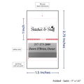 PPLR_HIDDEN_PRODUCT Print your logo/Image on Satin Tags (1.5" wide - Satin)