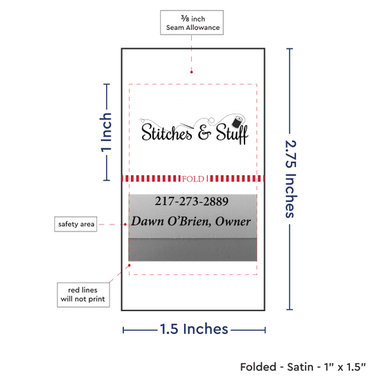PPLR_HIDDEN_PRODUCT Print your logo/Image on Satin Tags (1.5" wide - Satin)