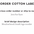 PPLR_HIDDEN_PRODUCT Reorder Previous Label Design - COTTON