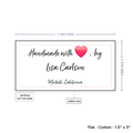 PPLR_HIDDEN_PRODUCT Text Only Medium Large Label (1.5"x3"-Cotton)