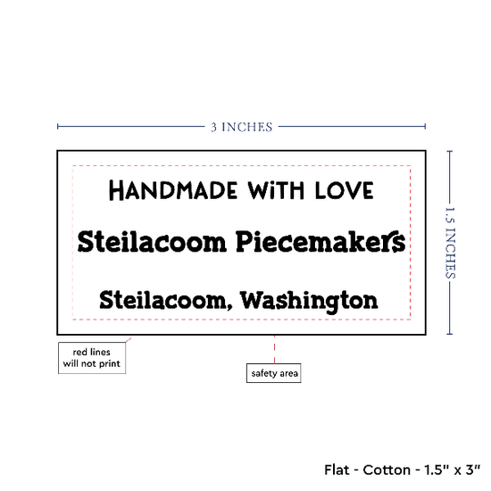 PPLR_HIDDEN_PRODUCT Text Only Medium Large Label (1.5"x3"-Cotton)