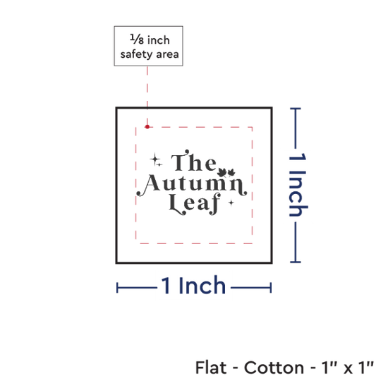 PPLR_HIDDEN_PRODUCT Print your Logo or Image on FLAT Cotton Tags