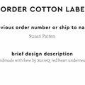 PPLR_HIDDEN_PRODUCT Reorder Previous Label Design - COTTON