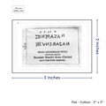 PPLR_HIDDEN_PRODUCT Print your Logo or Image on FLAT Cotton Tags