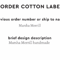 PPLR_HIDDEN_PRODUCT Reorder Previous Label Design - COTTON