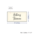 PPLR_HIDDEN_PRODUCT Print your Logo or Image on FLAT Cotton Tags