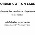 PPLR_HIDDEN_PRODUCT Reorder Previous Label Design - COTTON