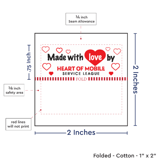 PPLR_HIDDEN_PRODUCT Print Your Logo or Image on FOLDED Cotton Tags