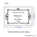 PPLR_HIDDEN_PRODUCT Swirl Accent Border (2"x3" Cotton - 12 labels/set)