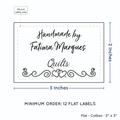 PPLR_HIDDEN_PRODUCT Double Heart Border (2"x3" Cotton - 12 labels/set)