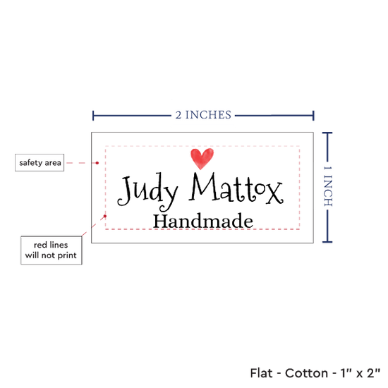 PPLR_HIDDEN_PRODUCT Simple Heart (2"x1"-Cotton)