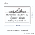 PPLR_HIDDEN_PRODUCT Winter Bird (2"x3" Cotton - 12 labels/set)