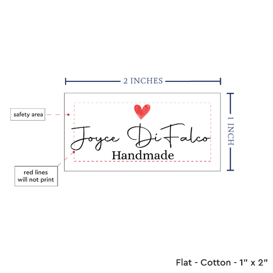 PPLR_HIDDEN_PRODUCT Simple Heart (2"x1"-Cotton)