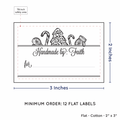 PPLR_HIDDEN_PRODUCT Holiday Treats with Fill in Blanks (2"x3" Cotton - 12 labels/set)