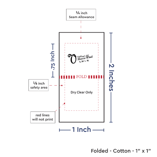 PPLR_HIDDEN_PRODUCT Print Your Logo or Image on FOLDED Cotton Tags