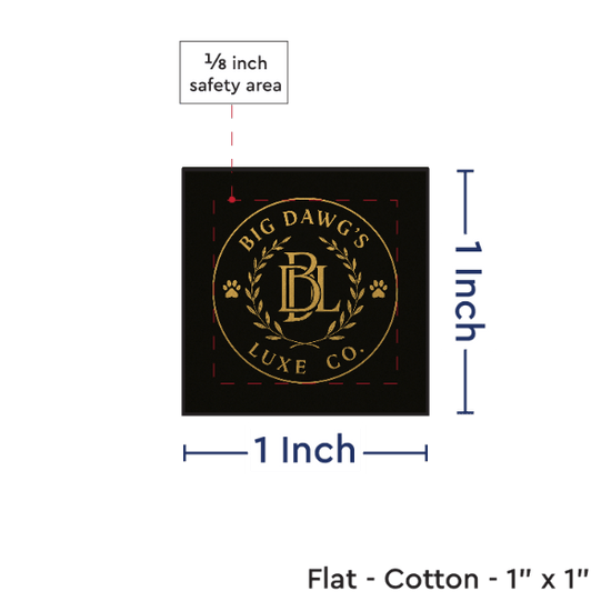 PPLR_HIDDEN_PRODUCT Print your Logo or Image on FLAT Cotton Tags