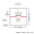 PPLR_HIDDEN_PRODUCT Print Your Logo or Image on FOLDED Cotton Tags