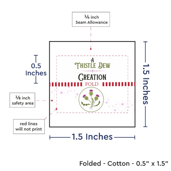 PPLR_HIDDEN_PRODUCT Print Your Logo or Image on FOLDED Cotton Tags