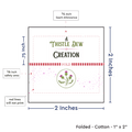 PPLR_HIDDEN_PRODUCT Print Your Logo or Image on FOLDED Cotton Tags