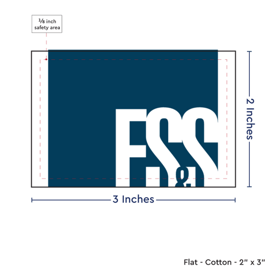 PPLR_HIDDEN_PRODUCT Print your Logo or Image on FLAT Cotton Tags