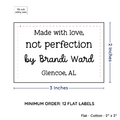 PPLR_HIDDEN_PRODUCT Large Text Only Label (2"x3"-Cotton)