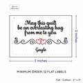 PPLR_HIDDEN_PRODUCT Double Heart Quote (2"x3" Cotton - 12 labels/set)