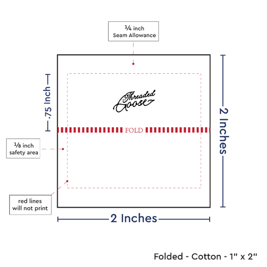 PPLR_HIDDEN_PRODUCT Print Your Logo or Image on FOLDED Cotton Tags