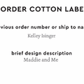 PPLR_HIDDEN_PRODUCT Reorder Previous Label Design - COTTON