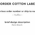 PPLR_HIDDEN_PRODUCT Reorder Previous Label Design - COTTON