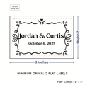 PPLR_HIDDEN_PRODUCT Swirl Accent Border (2"x3" Cotton - 12 labels/set)
