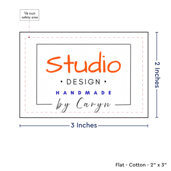PPLR_HIDDEN_PRODUCT Print your Logo or Image on FLAT Cotton Tags