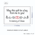 PPLR_HIDDEN_PRODUCT Double Heart Quote (2"x3" Cotton - 12 labels/set)