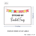 PPLR_HIDDEN_PRODUCT Colorful Banner (2"x3" Cotton - 12 labels/set)