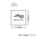 PPLR_HIDDEN_PRODUCT Print your Logo or Image on FLAT Cotton Tags