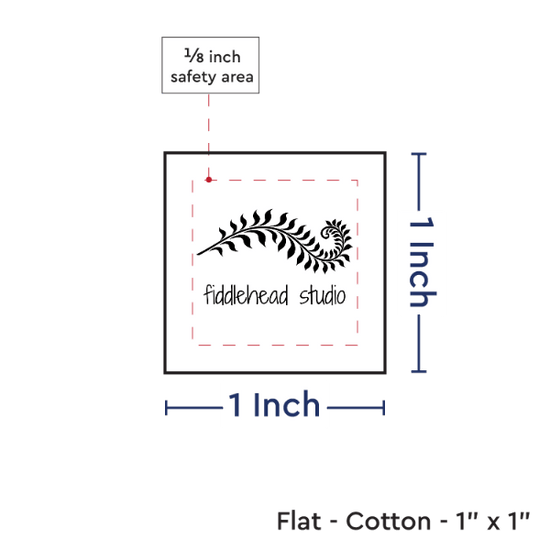 PPLR_HIDDEN_PRODUCT Print your Logo or Image on FLAT Cotton Tags