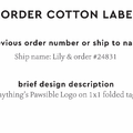 PPLR_HIDDEN_PRODUCT Reorder Previous Label Design - COTTON