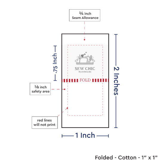 PPLR_HIDDEN_PRODUCT Print Your Logo or Image on FOLDED Cotton Tags