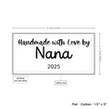 PPLR_HIDDEN_PRODUCT Text Only Medium Large Label (1.5"x3"-Cotton)