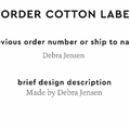 PPLR_HIDDEN_PRODUCT Reorder Previous Label Design - COTTON