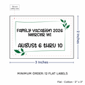 PPLR_HIDDEN_PRODUCT Leaf Quote (2"x3" Cotton - 12 labels/set)
