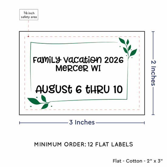 PPLR_HIDDEN_PRODUCT Leaf Quote (2"x3" Cotton - 12 labels/set)