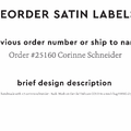 PPLR_HIDDEN_PRODUCT Reorder Previous Label Design - SATIN