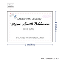 PPLR_HIDDEN_PRODUCT Print your Logo or Image on FLAT Cotton Tags