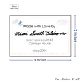 PPLR_HIDDEN_PRODUCT Print your Logo or Image on FLAT Cotton Tags