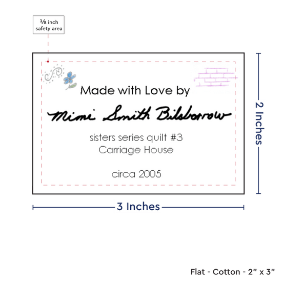 PPLR_HIDDEN_PRODUCT Print your Logo or Image on FLAT Cotton Tags