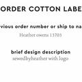 PPLR_HIDDEN_PRODUCT Reorder Previous Label Design - COTTON