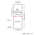 PPLR_HIDDEN_PRODUCT Square Signature (1" wide - Satin)