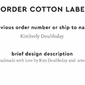 PPLR_HIDDEN_PRODUCT Reorder Previous Label Design - COTTON